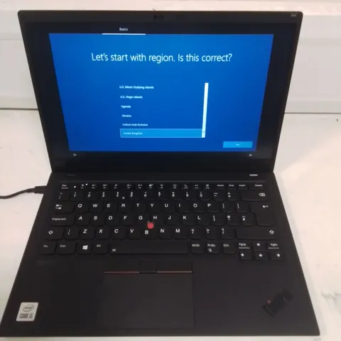 UNBOXED LENOVO THINKPAS X1 CARBON GEN 8 INTEL CORE I5 LAPTOP