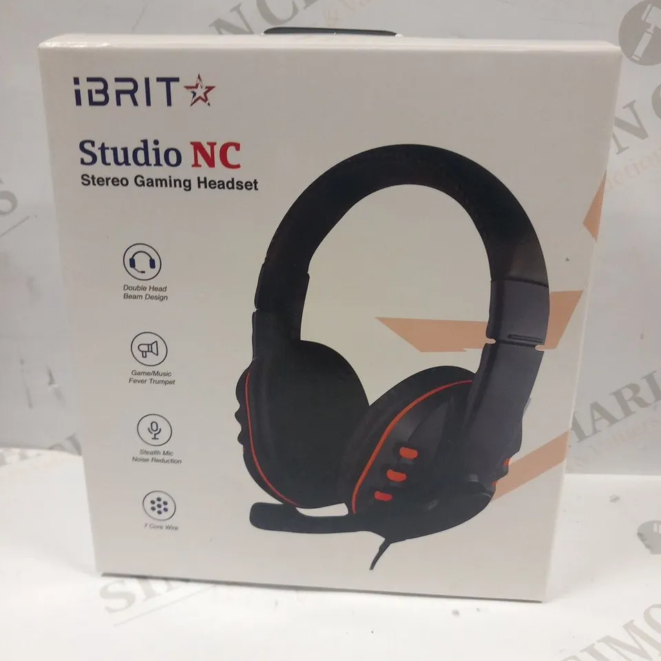BOXED IBRIT STUDIO NC STEREO GAMING HEADSET