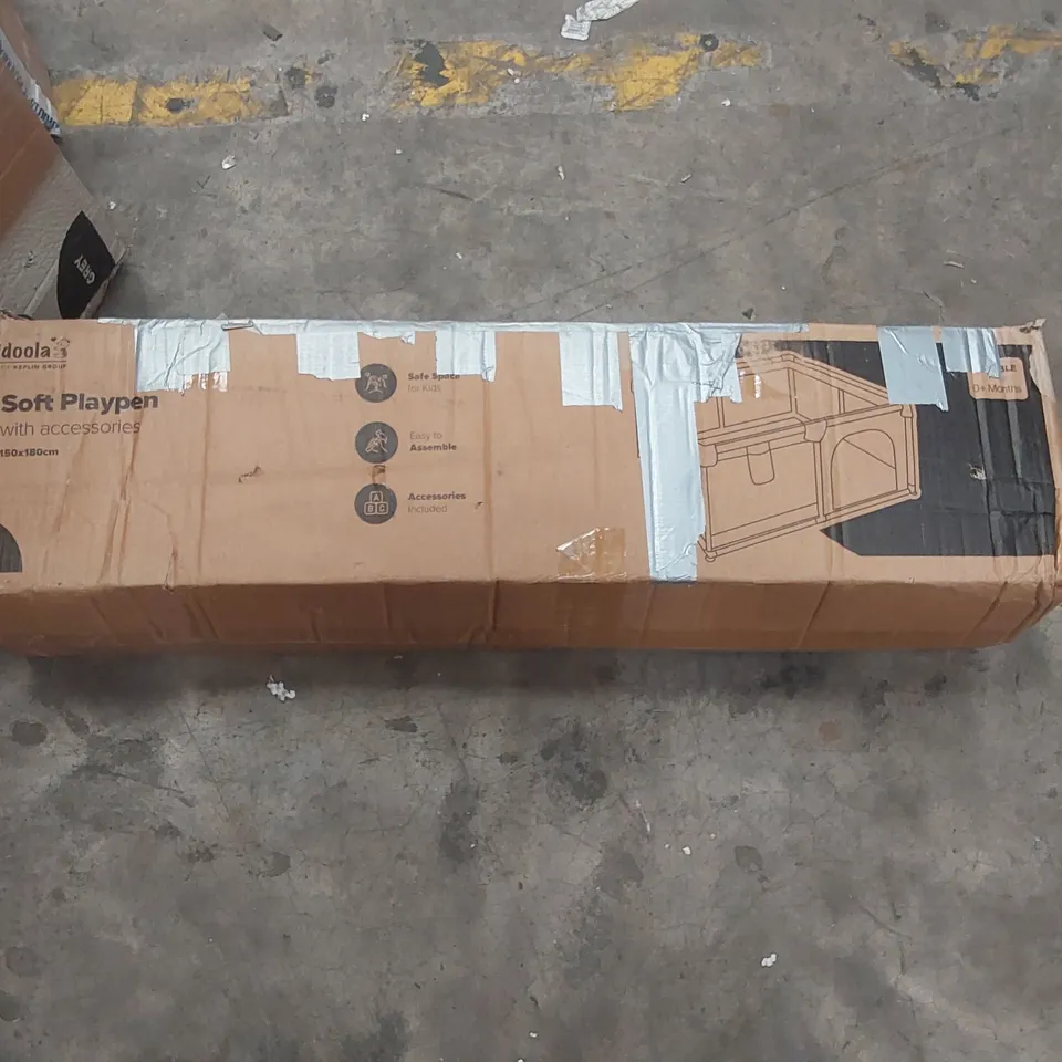 BOXED KIDOOLA SOFT PLAYPEN 