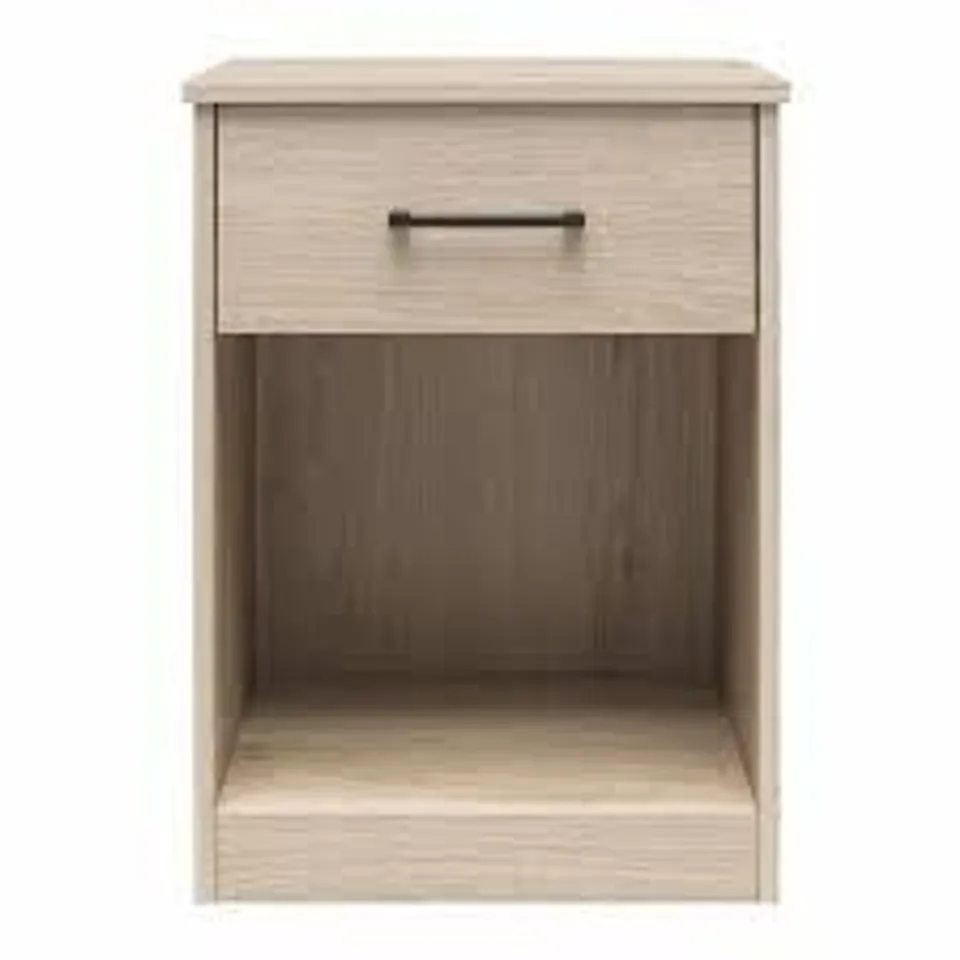BOXED DOREL PEARCE NIGHTSTAND - LIGHT OAK (1 BOX)
