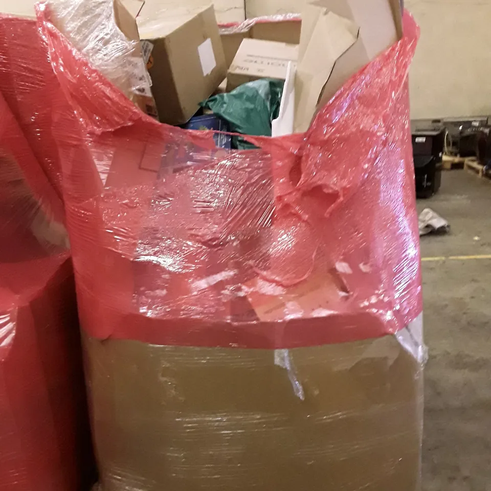 PALLET OF ASSORTED PRODUCTS INCLUDING RAIN SHOWER SYSTEM, YORK CORNER SHELF, BED RAIL GUARD, 24 CUTLERY SET, POP UP KIDS TENT, CAMERA DANCE MAT
