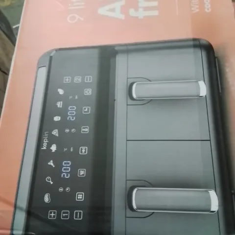 BOXED KEPLIN 9 LITRE DUAL DRAWER AIRFRYER