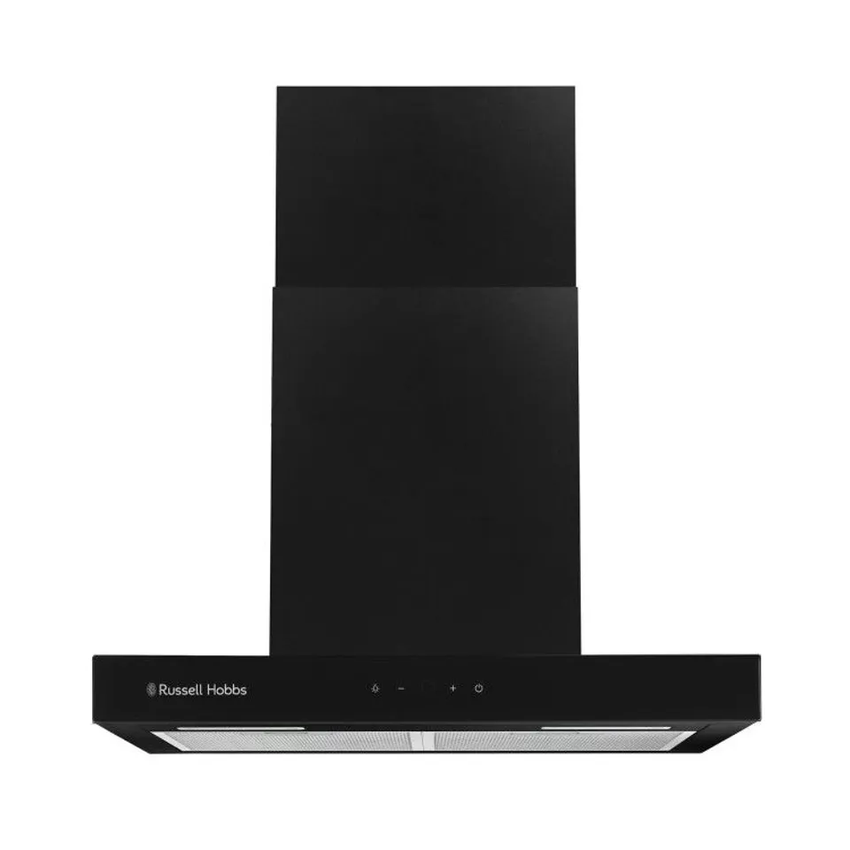 BOXED RUSSELL HOBBS 60CM T-SHAPED COOKER HOOD - BLACK