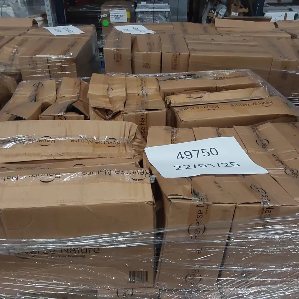 PALLET OF APPROXIMATELY 60 BOXES OF 10X 500ML REVERSE NATURE HAND SANITISERS