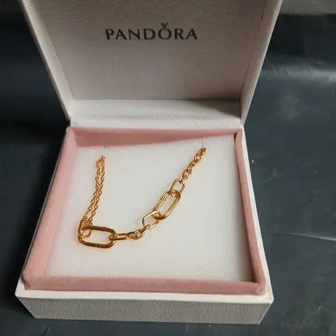 PANDORA GOLD-TONE BRACELET IN PRESENTATION BOX
