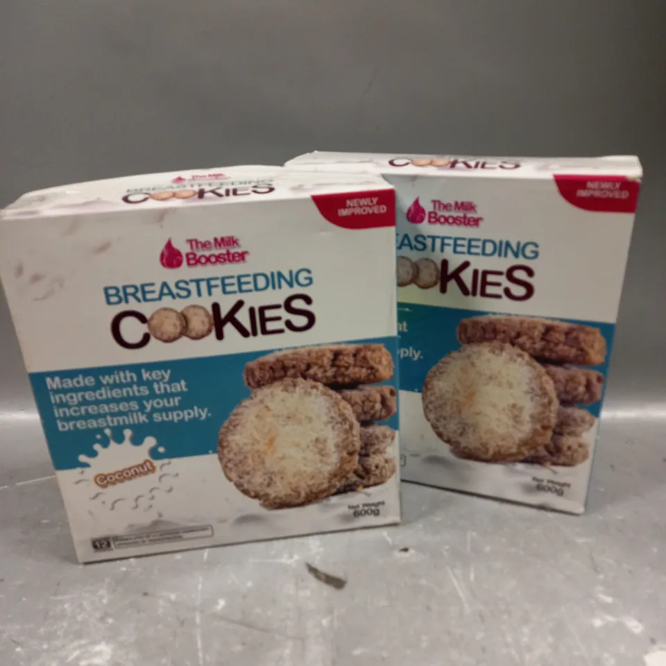 2 X THE MILK BOOSTER BREASTFEEDING COOKIES 