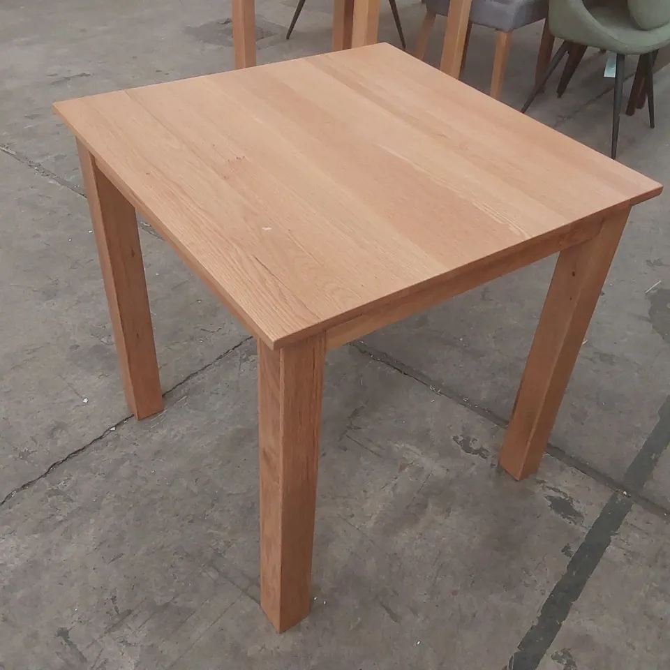 DESIGNER SOLID WOOD SQUARE DINING TABLE