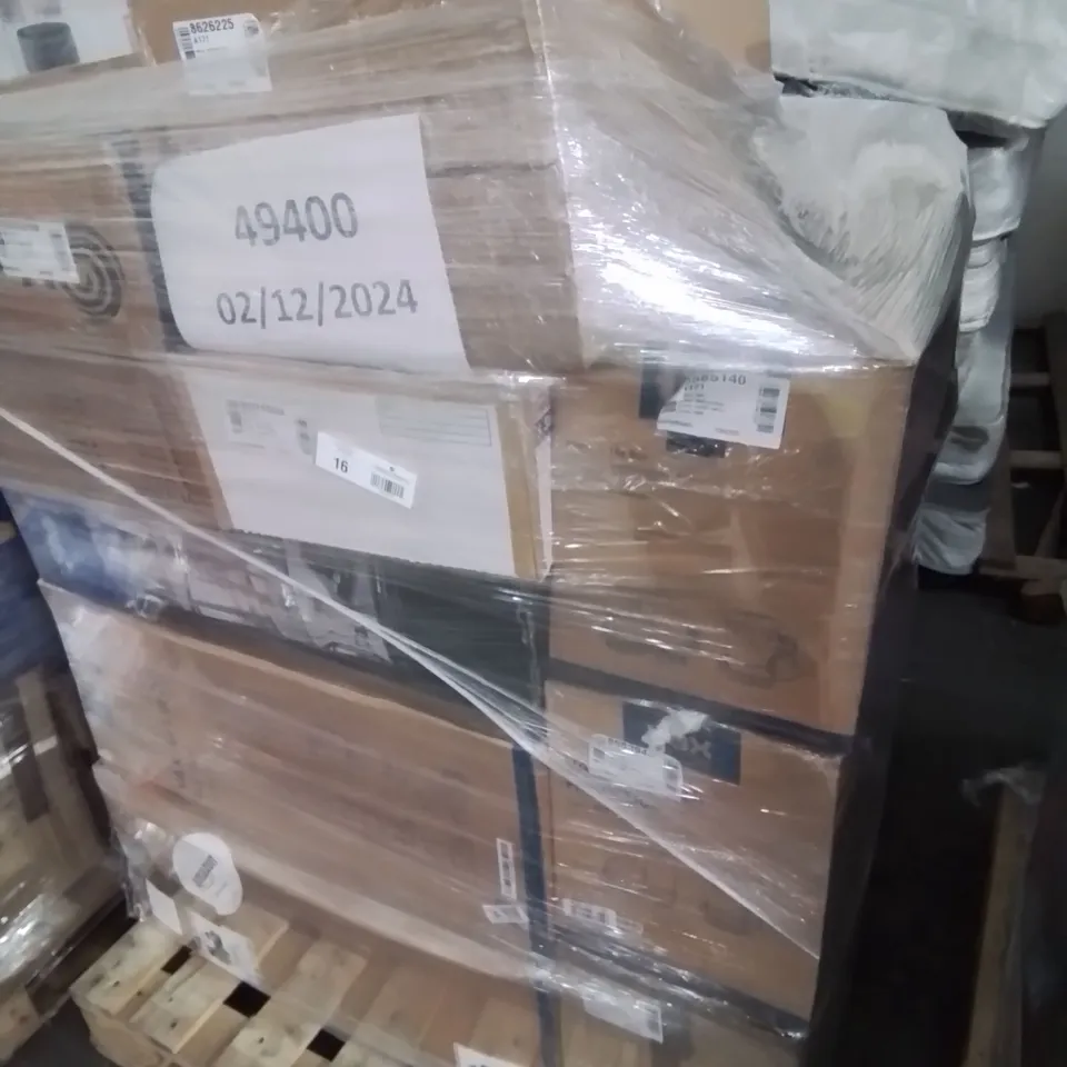 PALLET OF APPROXIMATELY 21 UNPROCESSED RAW RETURN HOUSEHOLD AND ELECTRICAL GOODS TO INCLUDE;