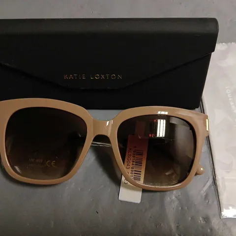 PAIR OF KATIE LOXTON TAUPE GLASSES IN CASE