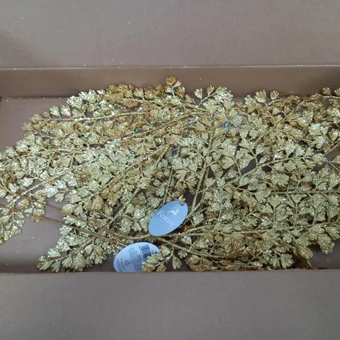 5 SETS OF FESTIVE LARGE GLITTER STEMS