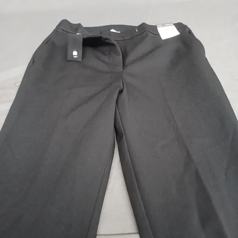 M&S LIM ANKLE GRAZER IN BLACK - SIZE 12