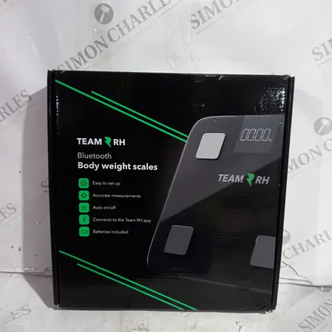 BOXED TEAM RH BLUETOOTH BODY WEIGHT SCALES 