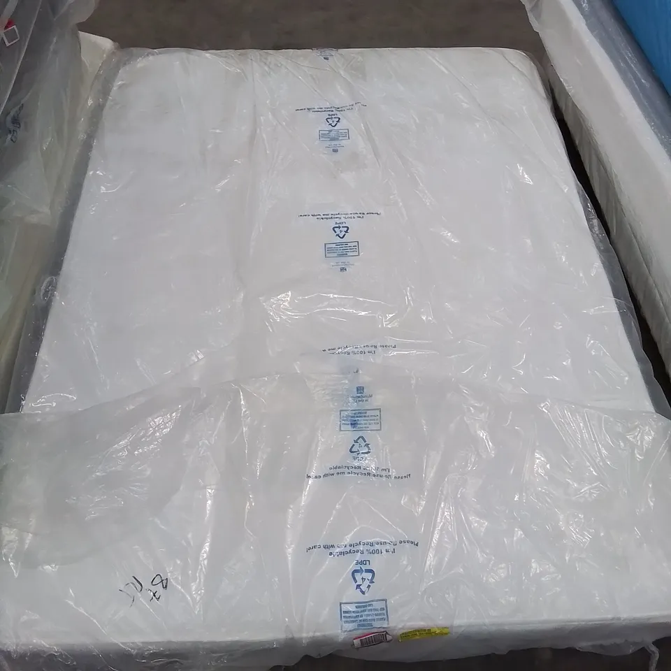 QUALITY BAGGED AND ROLLED 5' KING AFIA SERENITY QUALITY EGYPTIAN COTTON SPRING HAND TUFTED MATTRESS 