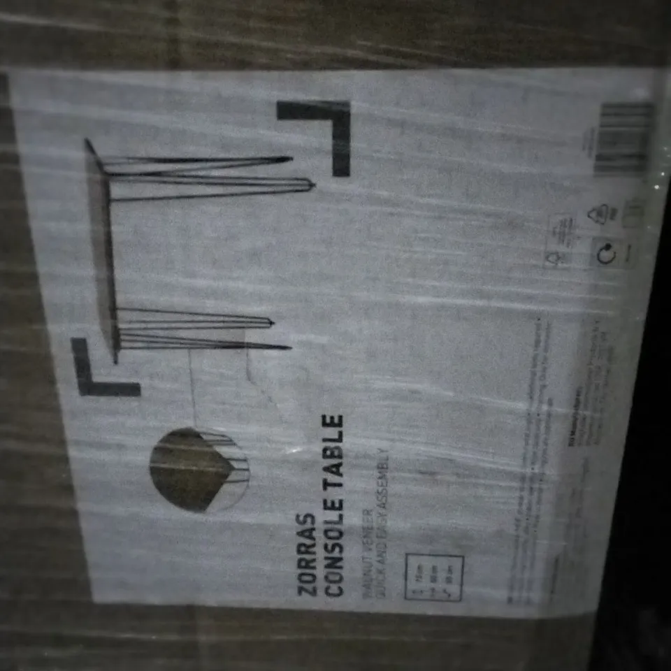 BOXED ZORRAS CONSOLE TABLE