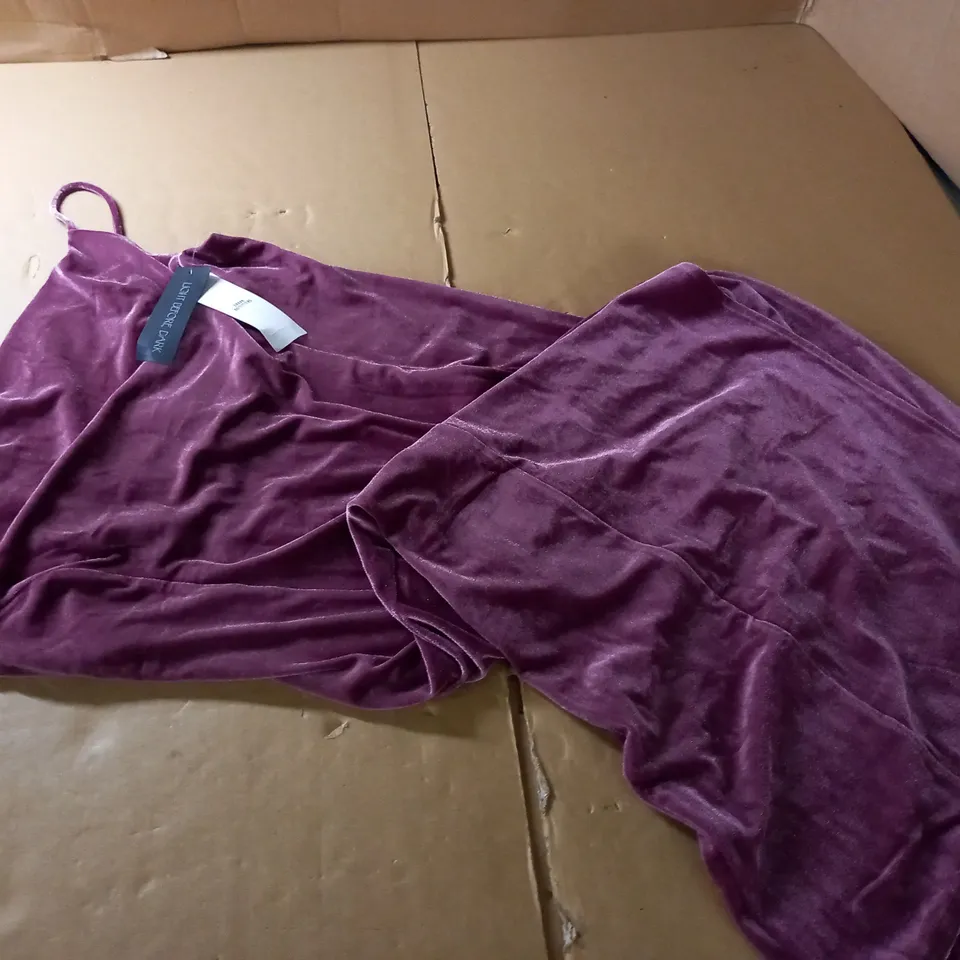 URBAN OUTFITTERS PURPLE VELVET DRESS - M