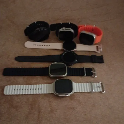 7 ASSORTED UNBRANDED SMART WATCHES