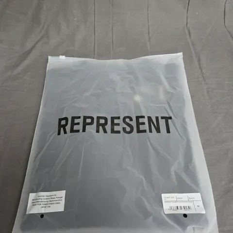 BAGGED REPRESENT OWNERS CLUN FLOCKING T-SHIRT SIZE M