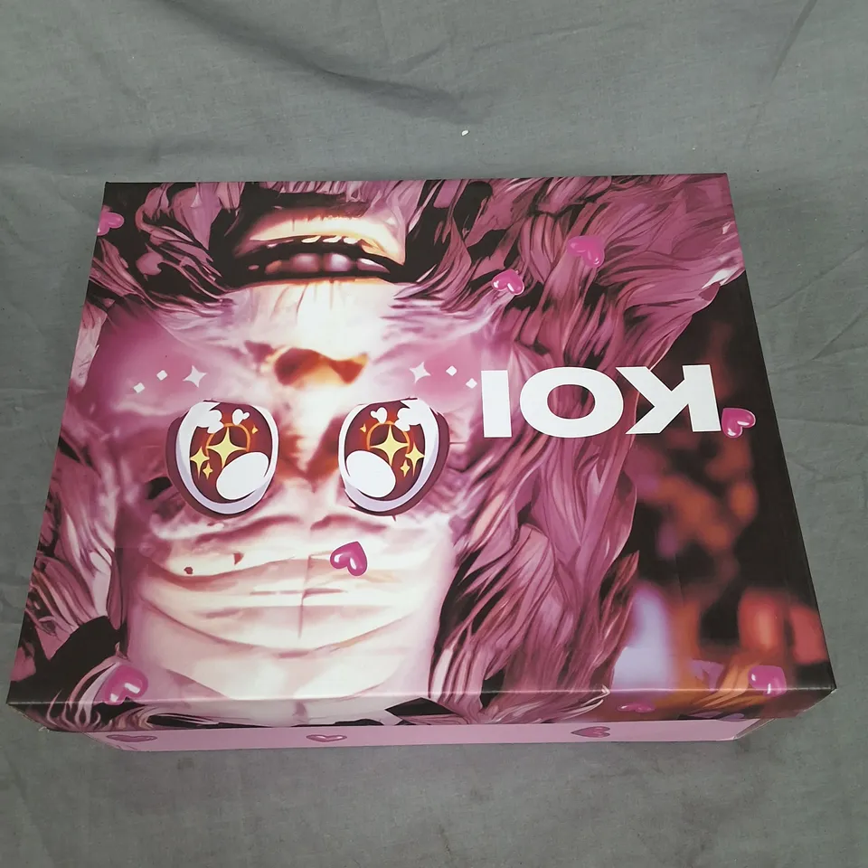 BOXED KOI FANCIFUL FREDDO BEAR RUFFLE TRAINERS IN BABY BLUE - UK 4