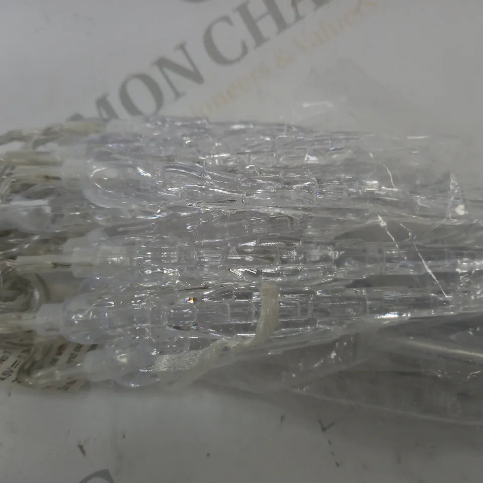 HOME REFLECTIONS SET OF 2 20 LIGHT 2M INDOOR/OUTDOOR ICICLE LIGHT STRAND