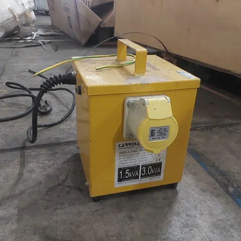 CARROLL & MEYNELL ISOLATING TRANSFORMER 