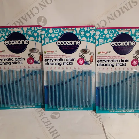 ECOZONE DRAIN CLEANING STICKS