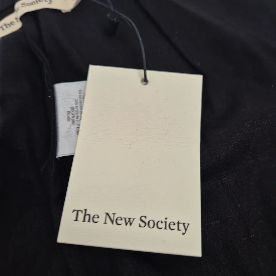 THE NEW SOCIETY MELISSA WOMAN WRAP SKIRT – MIDNIGHT BLACK – XS/S