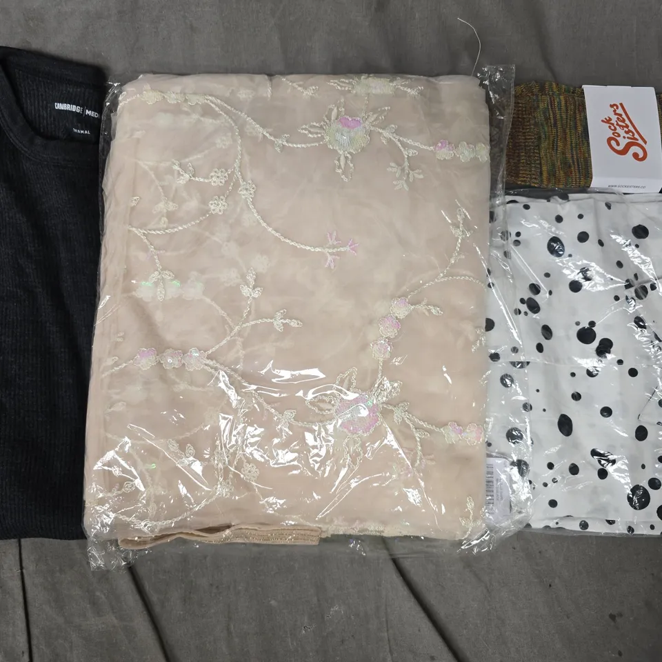 APPROXIMATELY 20 ASSORTED CLOTHING AND FASHION PRODUCTS IN VARIOUS STYLES AND SIZES - COLLECTION ONLY