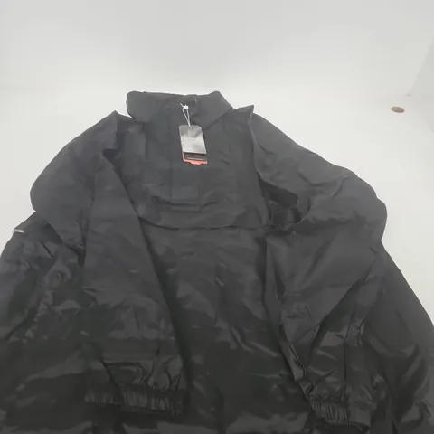 33,000FT BLACK WATERPROOF JACKET, SIZE XL