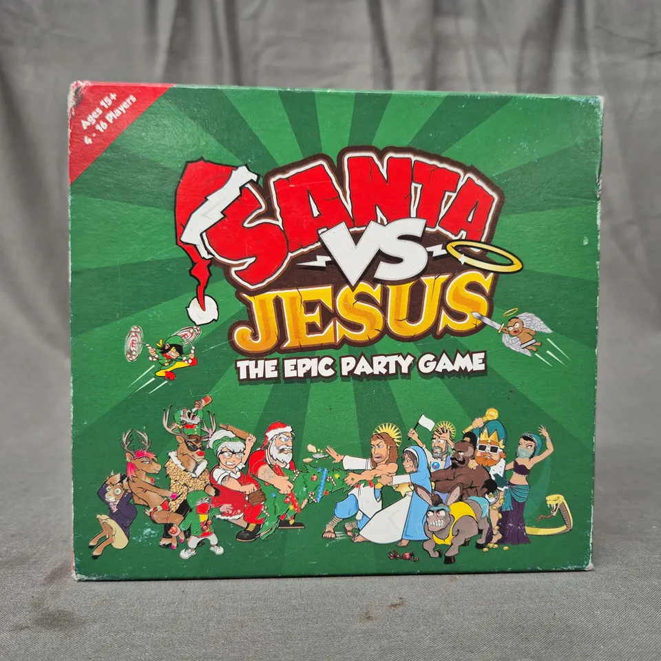 SANTA VS JESUS PARTY CARD GAME