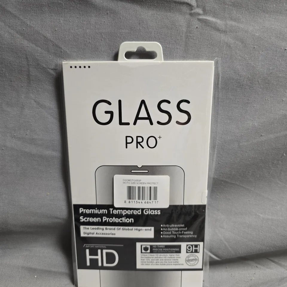 BOX OF APPROXIMATELY 50 GLASS PRO TEMPERED GLASS
