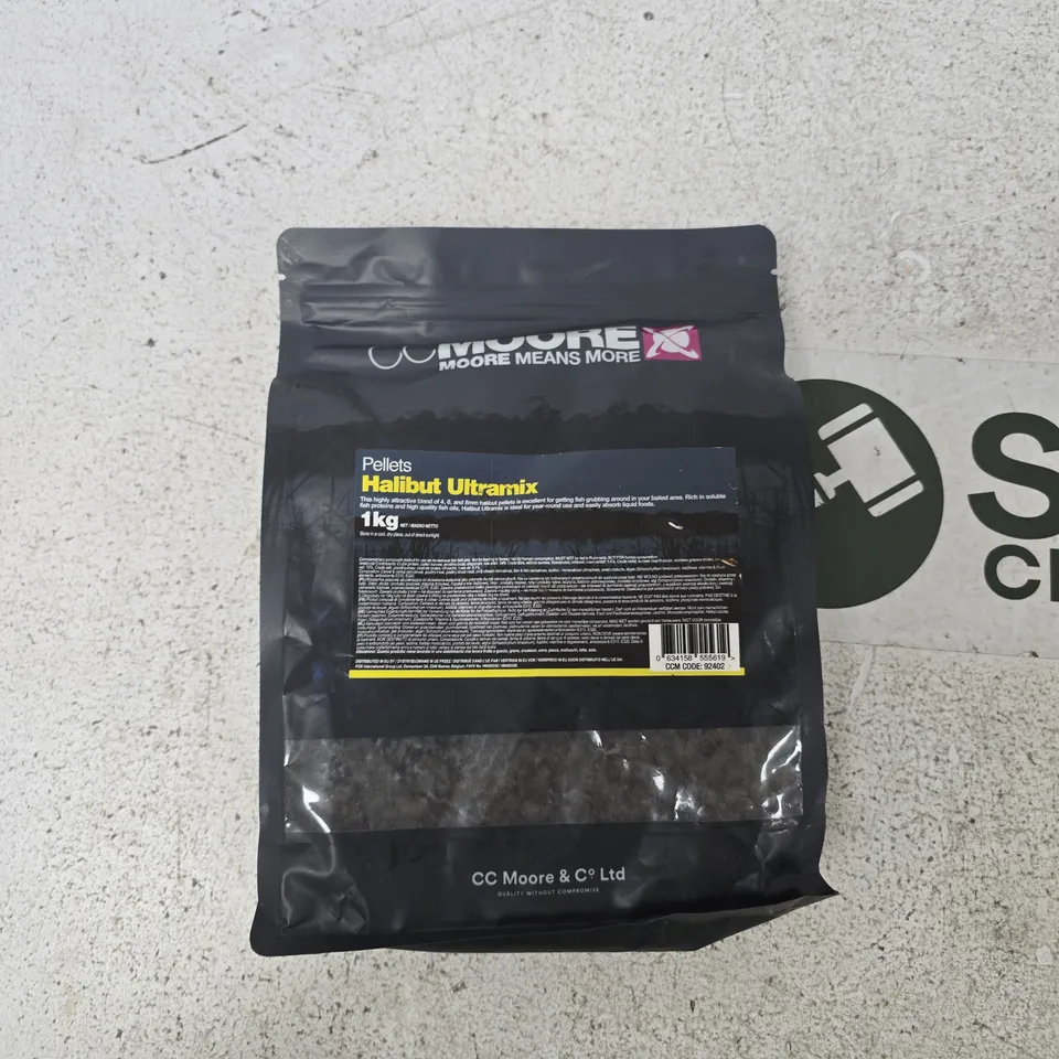 CC MOORE HALIBUT ULTRAMIX PELLETS 1KG – ANGLING BAIT