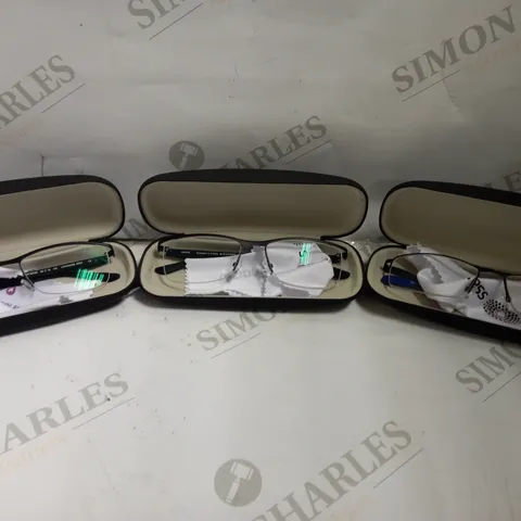 BOX OF APPROX 10 ITEMS INCLUDING ASSORTED PRESCRIPTION GLASSES AND COSTUME JEWELLERY