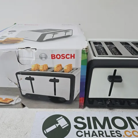 BOSCH DESIGNLINE TOASTER - 4-SLICE, BOXED