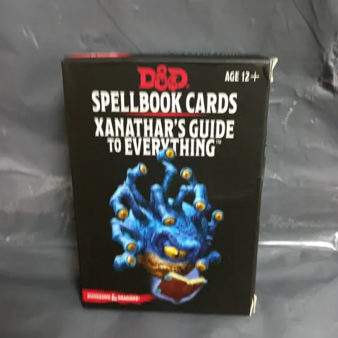 DUNGEONS AND DRGONS - SPELLBOOK CARDS