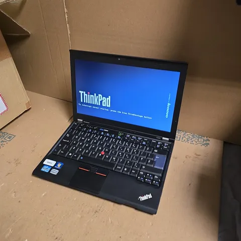 LENOVO THINKPAD LAPTOP - BLACK WITH TRACKPOINT KEYBOARD