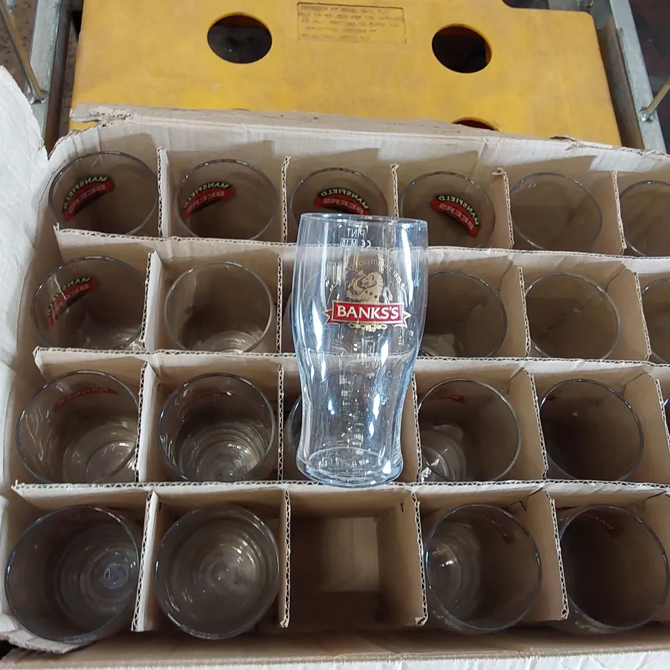 LOT OF APPROXIMATELY 115X DRINKS GLASSES