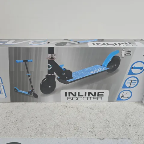 INLINE SCOOTER – BLUE KICK SCOOTER FOR 5+
