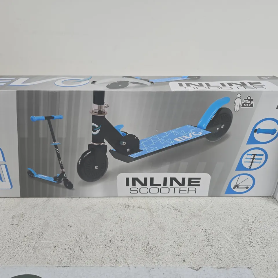 INLINE SCOOTER – BLUE KICK SCOOTER FOR 5+
