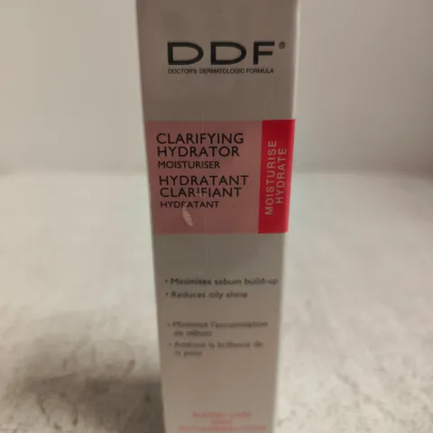 SEALED DDF CLARIFYING HYDRATOR MOISTURISER BLEMISH CARE 50ML