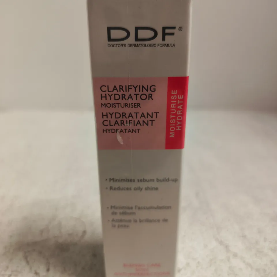 SEALED DDF CLARIFYING HYDRATOR MOISTURISER BLEMISH CARE 50ML 