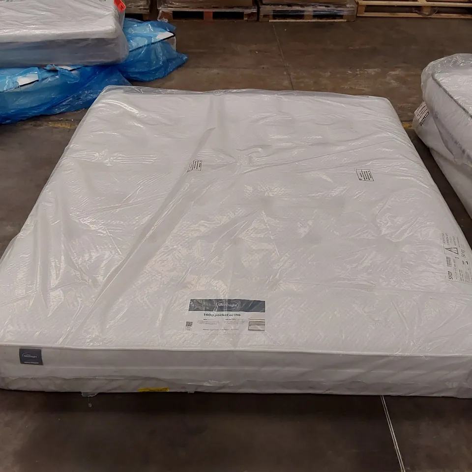 BAGGED SILENTNIGHT ECO COMFORT ORTHO POCKET SPRUNG 1400 6FT SUPERKING MATTRESS