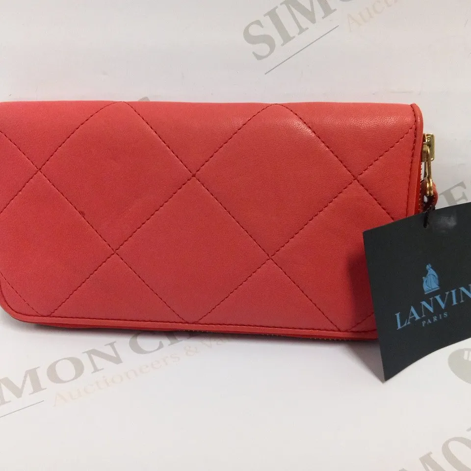 LANVIN PARIS WALLET IN LAMB SKIN 