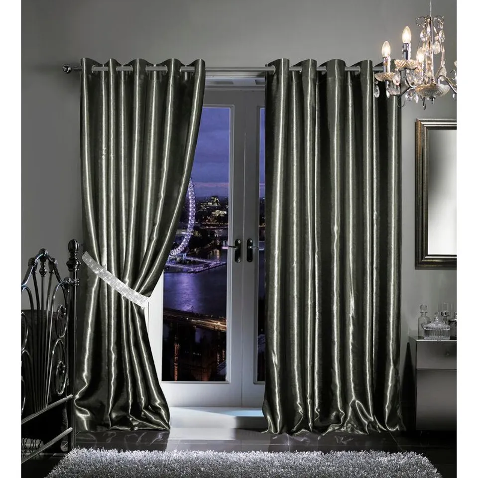 KIMSWICK EYELET BLACKOUT THERMAL CURTAINS 