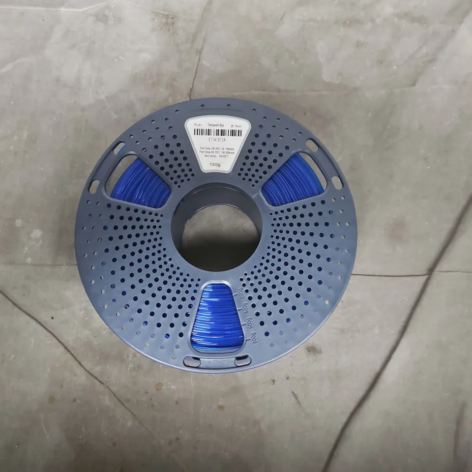 PLA 1kg Blue 3D Printer Filament Spool