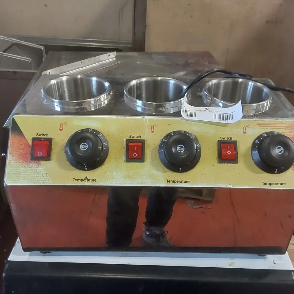 COMMERCIAL NP-312 CHOCOLATE SPREAD WARMER