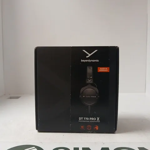 BEYERDYNAMIC DT 770 PRO X HEADPHONES – BLACK – BOXED