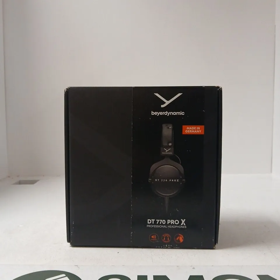 BEYERDYNAMIC DT 770 PRO X HEADPHONES – BLACK – BOXED