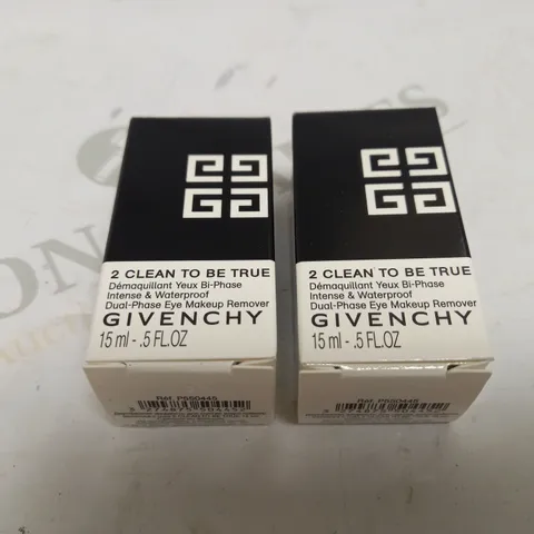 BOX OF 10 GIVENCHY 15ML MAKEUP REMOVERS 