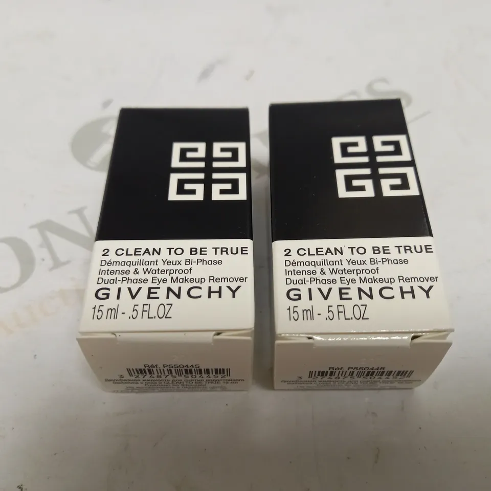BOX OF 10 GIVENCHY 15ML MAKEUP REMOVERS 