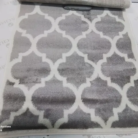 BRAND NEW PACO HOME GREY SINAI RUG SIZE 60CM X 100CM
